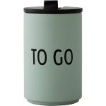 Thermo Cup To Go 350 ml Design Letters Vert / To-go OFFRE SPECIALE - DESIGN LETTERS 30101003TOGO