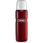 THERMOS Bouteille Isotherme, Acier Inoxydable, Rouge, 0,47 l