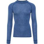 Vêtements de sport Thermowave bleus en laine de mérinos éco-responsable Taille L pour homme 