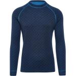 Vêtements de sport Thermowave bleus en laine de mérinos Taille XXL pour homme 
