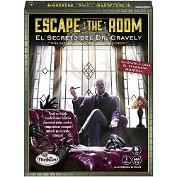 ThinkFun 76311, Escape The Room: Dr. Gravely, Jeu de société, Version espagnole, 3-8 Joueurs, Âge recommandé 13+