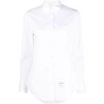 Chemises Thom Browne blanches à logo à poignet mousquetaire à manches longues Taille XS pour femme 