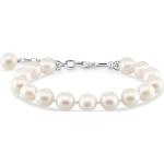Bracelets de perles Thomas Sabo blancs à perles classiques pour femme en promo 
