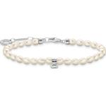 Bracelets de perles Thomas Sabo argentés en argent à perles pour femme en promo 