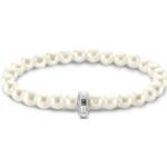 Bracelets de perles Thomas Sabo argentés en argent à perles pour femme 