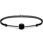 Thomas Sabo Bracelet Karma Secret avec noir bead en obsidienne poli noir