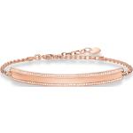 Bracelets Thomas Sabo blancs en or rose en or rose 18 carats personnalisés pour femme 