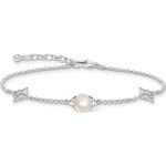 Bracelets de perles Thomas Sabo argentés à perles look vintage pour femme 