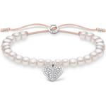 Bracelets de perles Thomas Sabo argentés à perles pour femme 