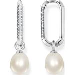 Boucles d'oreilles Thomas Sabo argentées à perles en argent pour femme en promo 