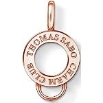 Bracelets de perles Thomas Sabo roses en argent look fashion pour femme 