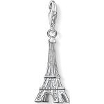 Charms en argent Thomas Sabo argentés en argent à motif Tour Eiffel Tour Eiffel look fashion pour femme 