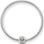 Thomas Sabo KA0001-001-12 Bracelet unisexe avec perles de karma, en argent Sterling 925