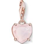 Thomas Sabo pendentif Charm cœur avec pierre rose rose