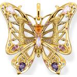 Pendentifs en or Thomas Sabo multicolores en plaqué Or à motif papillons pour femme 