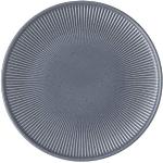 Assiettes plates Thomas noires en fer diamètre 27 cm 