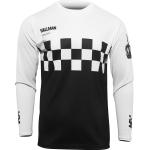 Maillots moto-cross blancs en jersey Taille 3 XL 
