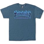 Thrasher Flame T-Shirt Mixte Adulte, Multicolore (
