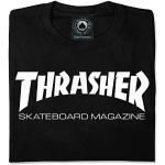 THRASHER Skate mag T-Shirt Noir, Coupe Normale