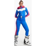 Pantalons de ski Threadbare bleus en fausse fourrure Taille M pour femme en promo 