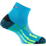 Chaussettes Thyo turquoise de running made in France Pointure 42 look fashion 