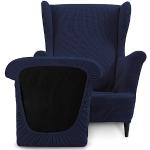 Housses de fauteuil bleus foncé en polyester 