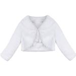 Boléros Tiaobug blancs en fausse fourrure Taille 12 mois look fashion pour fille de la boutique en ligne Amazon.fr 
