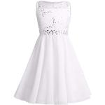 Robes de demoiselle d'honneur Tiaobug blanches Taille 14 ans look fashion pour fille de la boutique en ligne Amazon.fr 