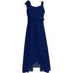 Robes longues Tiaobug bleues à fleurs en mousseline look fashion pour fille de la boutique en ligne Amazon.fr 