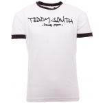 T-shirts à manches courtes Teddy Smith Ticlass blancs enfant look casual en promo 