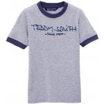 T-shirts à manches courtes Teddy Smith Ticlass gris enfant look casual en promo 