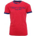 T-shirts à manches courtes Teddy Smith Ticlass rouges enfant look casual en promo 