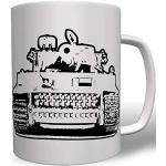 Tiger Char avant affichage – Tasse café # 1945