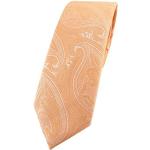 Cravates mi-slim Tigertie blanches Tailles uniques look fashion pour homme 