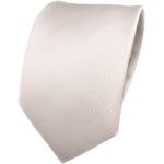 Cravates Tigertie blanc crème à perles look fashion pour homme 