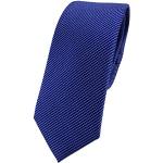 Cravates mi-slim Tigertie bleues look fashion pour homme 