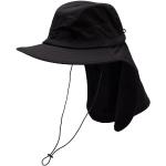Chapeaux d'été noirs en polyamide 55 cm Taille S look fashion 