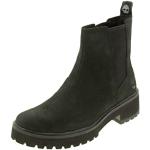 Boots Chelsea Timberland noires en cuir légères Pointure 42 look fashion pour femme 