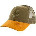 Casquettes trucker Timberland vertes Tailles uniques look fashion 