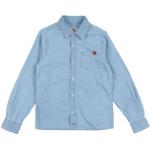 Chemises en jean Timberland bleues en coton Taille 10 ans classiques pour garçon en promo de la boutique en ligne Yoox.com avec livraison gratuite 
