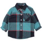 Chemises Timberland bleues à carreaux en coton Taille 12 mois classiques pour bébé en promo de la boutique en ligne Yoox.com avec livraison gratuite 