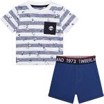 T-shirts Timberland bleus en coton Taille 9 mois look fashion pour garçon de la boutique en ligne Amazon.fr 