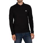 Polos Timberland Millers River noirs à logo à manches longues Taille M look fashion pour homme 
