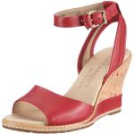 Sandales Timberland rouges en liège Pointure 39,5 look fashion pour femme 
