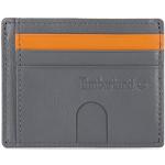 Timberland Men's Slim Leather Minimalist Front Pocket Credit Holder Wallet, Grey (Blix Card Case)