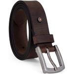 Timberland PRO Men's 40mm Workwear Leather Belt, Brown/Rivet, 42