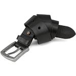 Timberland PRO Men's Big and Tall 40mm Workwear Leather Belt, Black/Rivet, 46