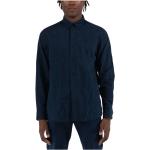 Chemises Timberland bleues Taille 3 XL look casual pour homme 