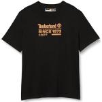 T-shirts Timberland noirs à motif animaux à manches courtes à manches courtes Taille 3 XL look fashion pour homme en promo 