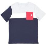 T-shirts à col rond Timberland bleu nuit en coton Taille 5 ans pour fille en promo de la boutique en ligne Yoox.com avec livraison gratuite 